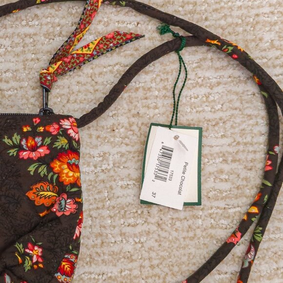 Vera Bradley Floral Crossbody Bag - Brown and Multicolor - Picture 3 of 6